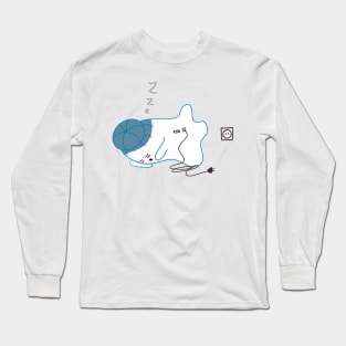 Little Ghost Electric Long Sleeve T-Shirt